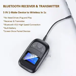 Bluetooth Audio Adapter- Receiver Transmitter With 3.5mm