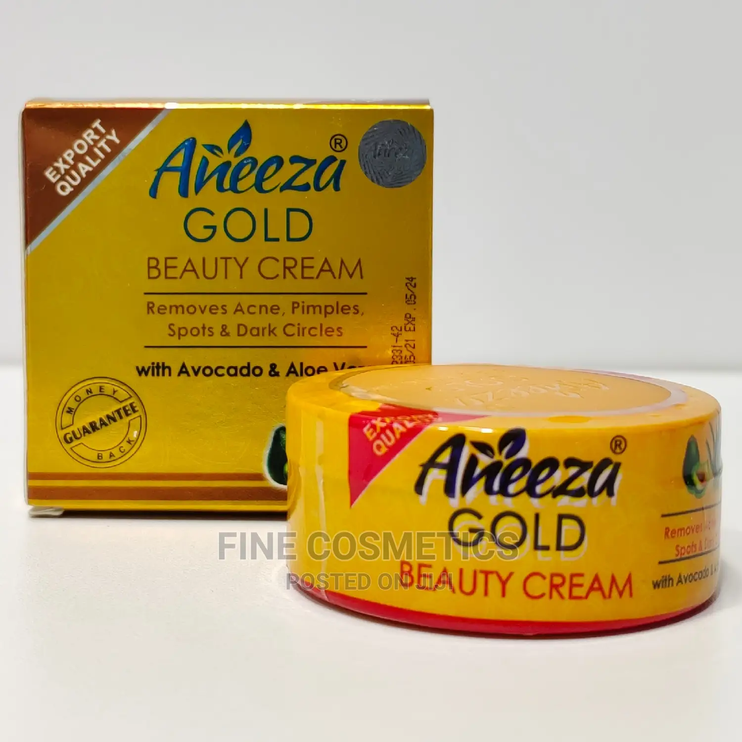 Aneeza Gold Beauty Cream With Avacado Aloe Vera