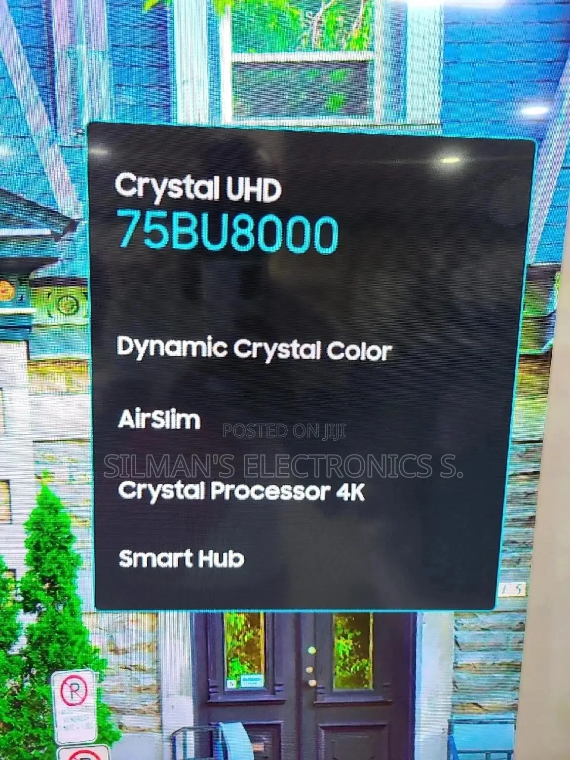 Samsung 75" Bu8000 Crystal Uhd 4K TV