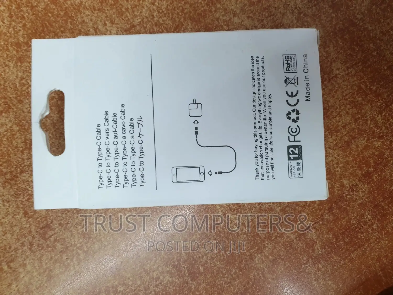 Type C to Type C Cable Fast Charger