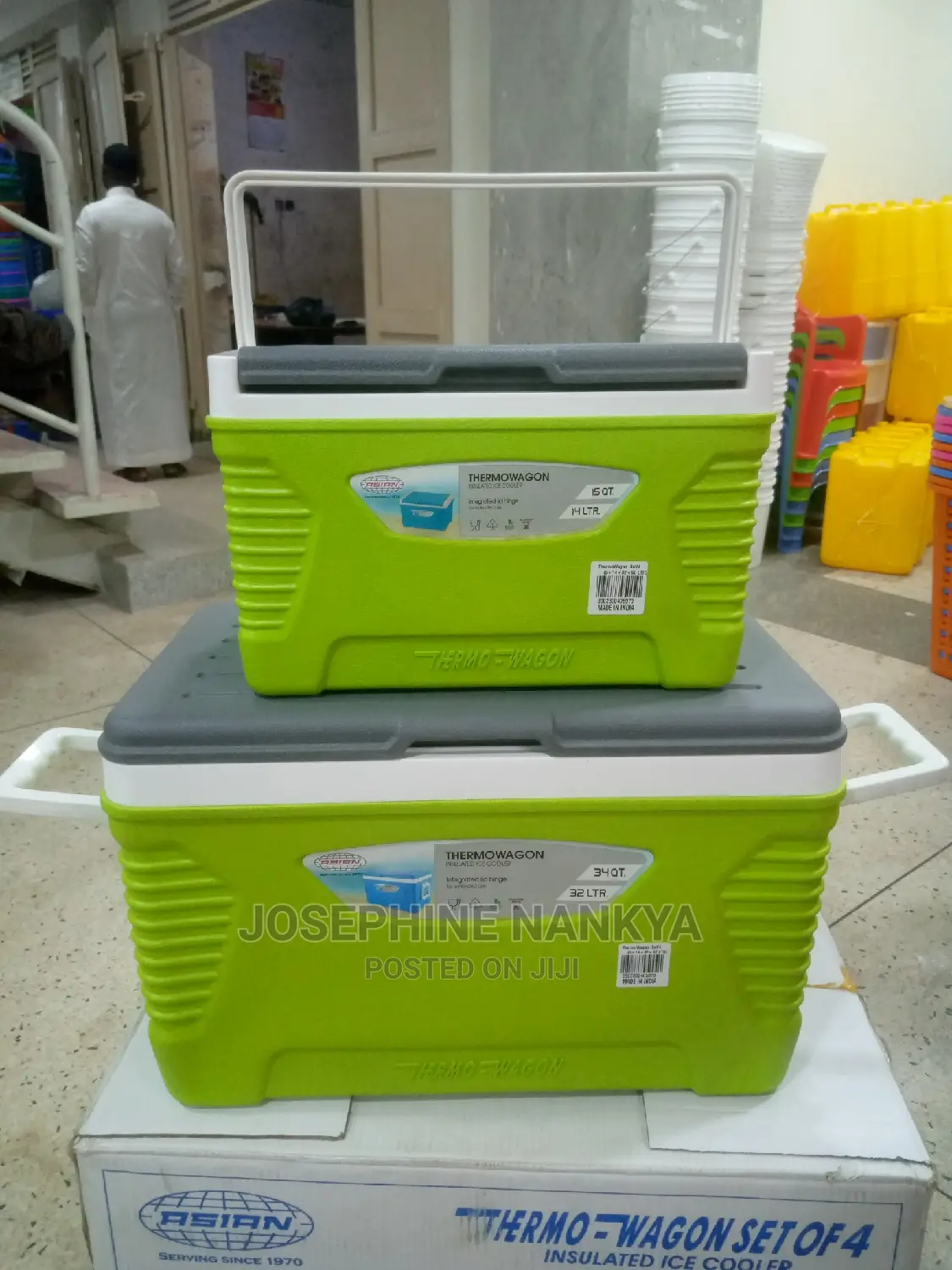 Ice Coolers Small , Green