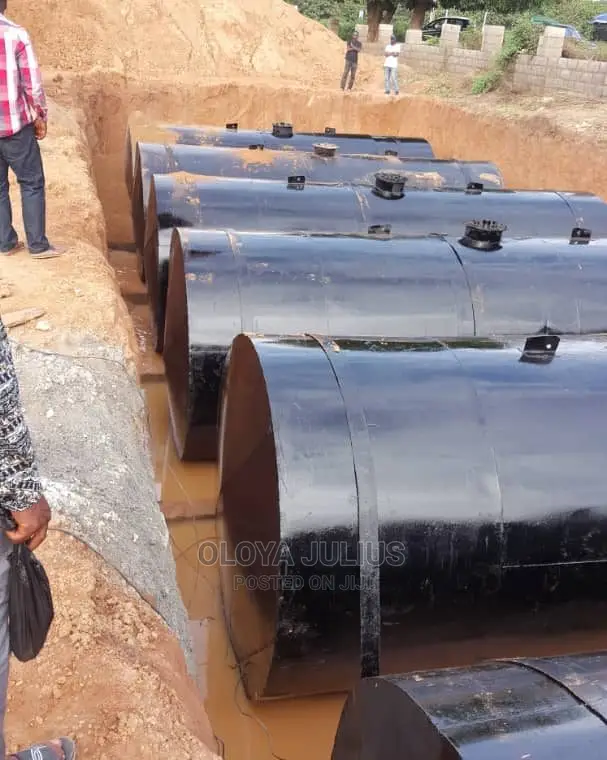10000 Liter Undgerground Gasoline Tanks