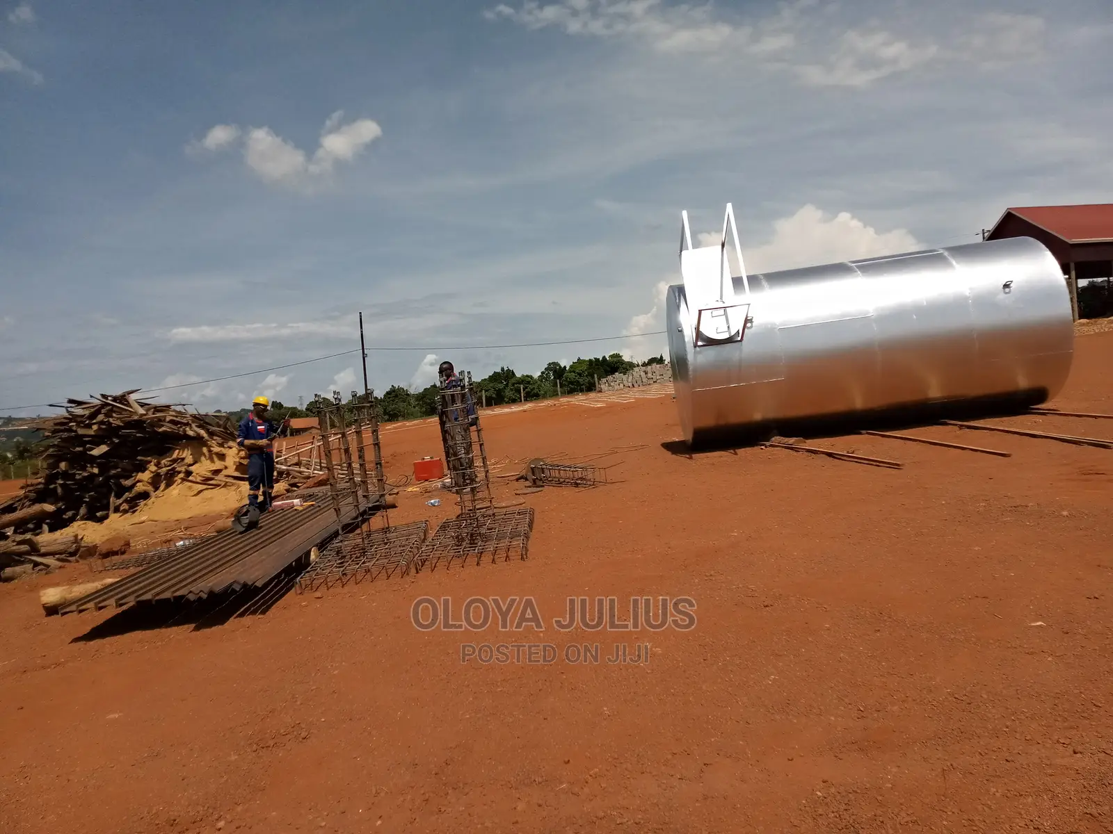 20000 Liters Elevated Steel Water Tank Installations