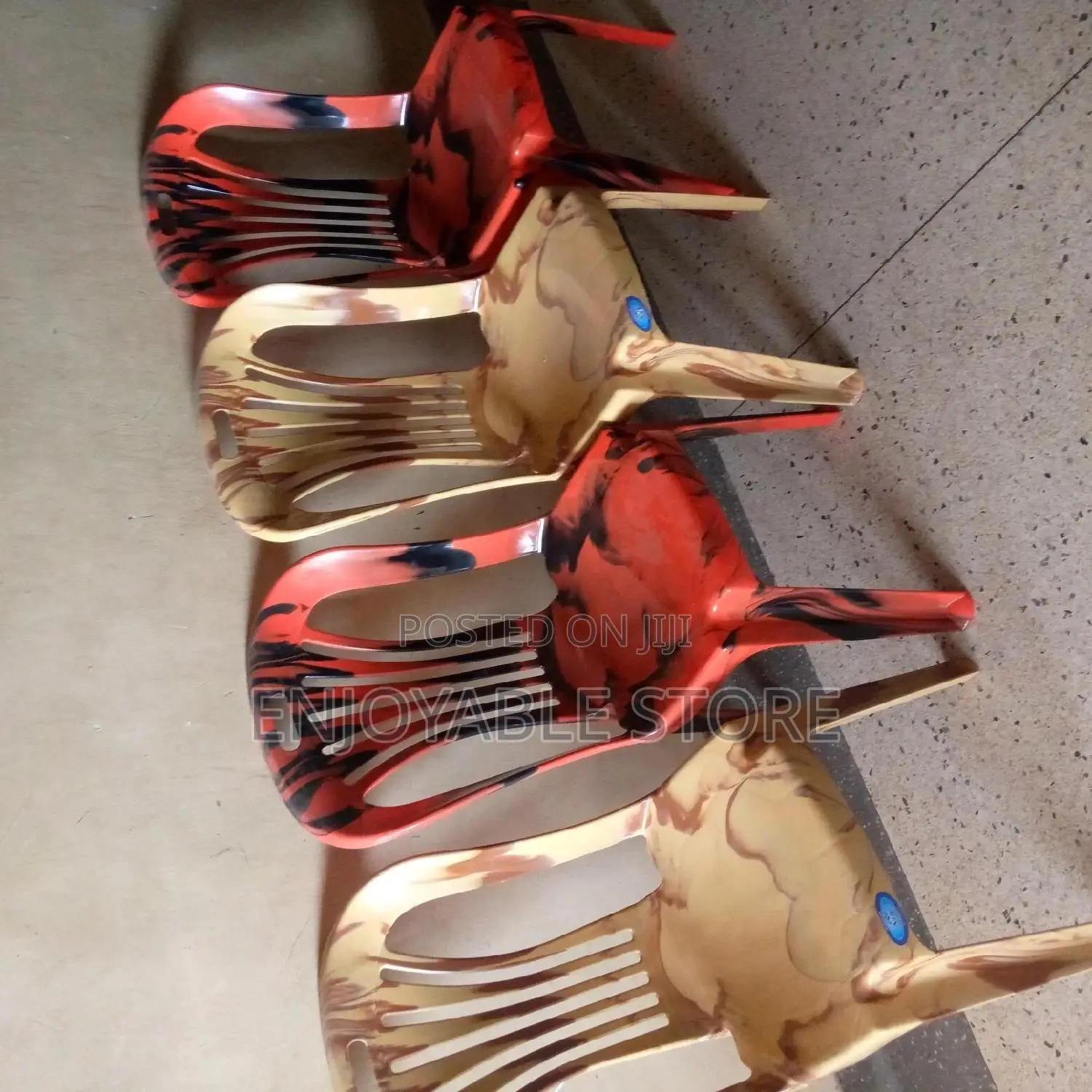 Plastic Chairs Armless