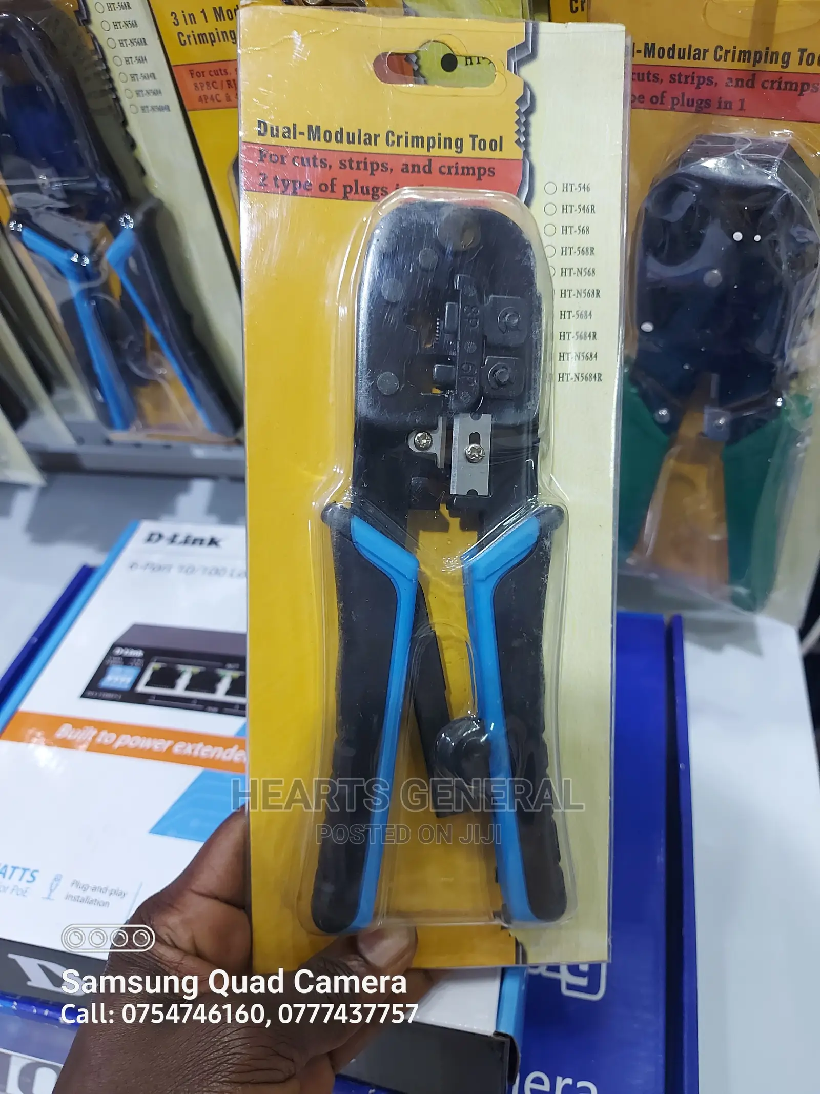 Proffesional Modular Network Crimping Tool (HT-568R)