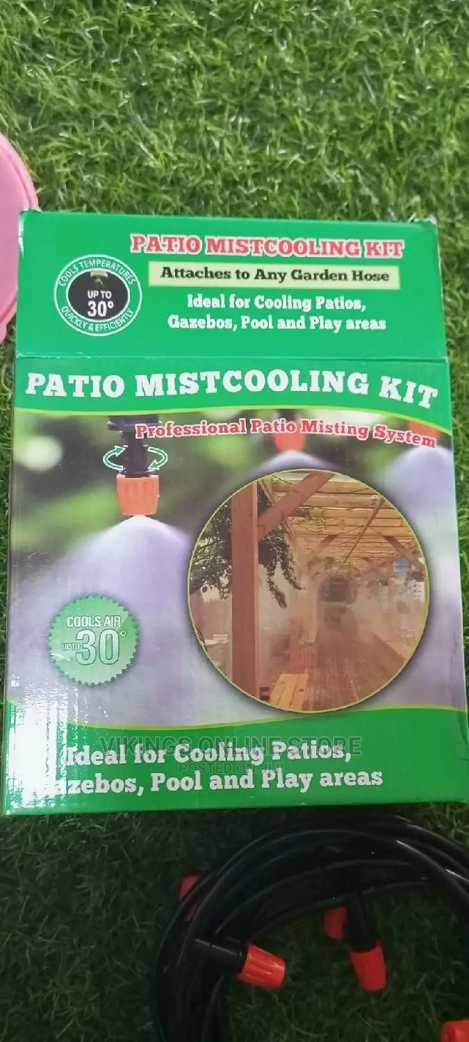Patio Mist Cooling Kit/ Garden Sprayer.