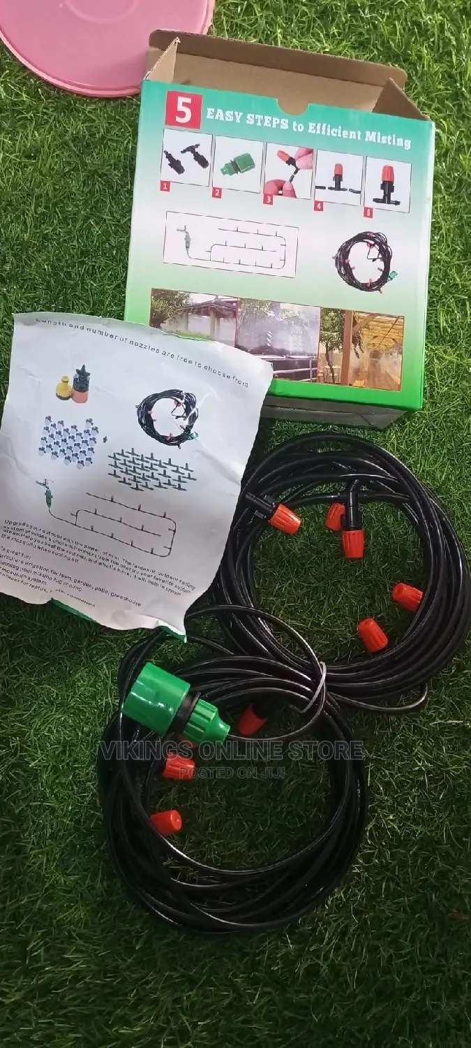 Patio Mist Cooling Kit/ Garden Sprayer.