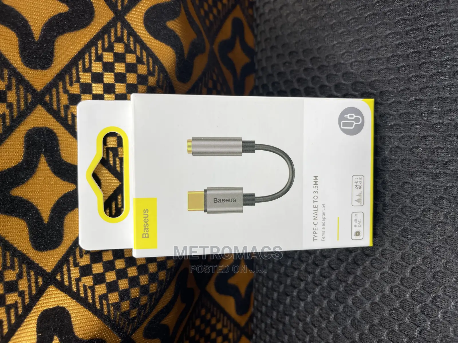Baseus Lightning to USB-C Adapter Gold Coated