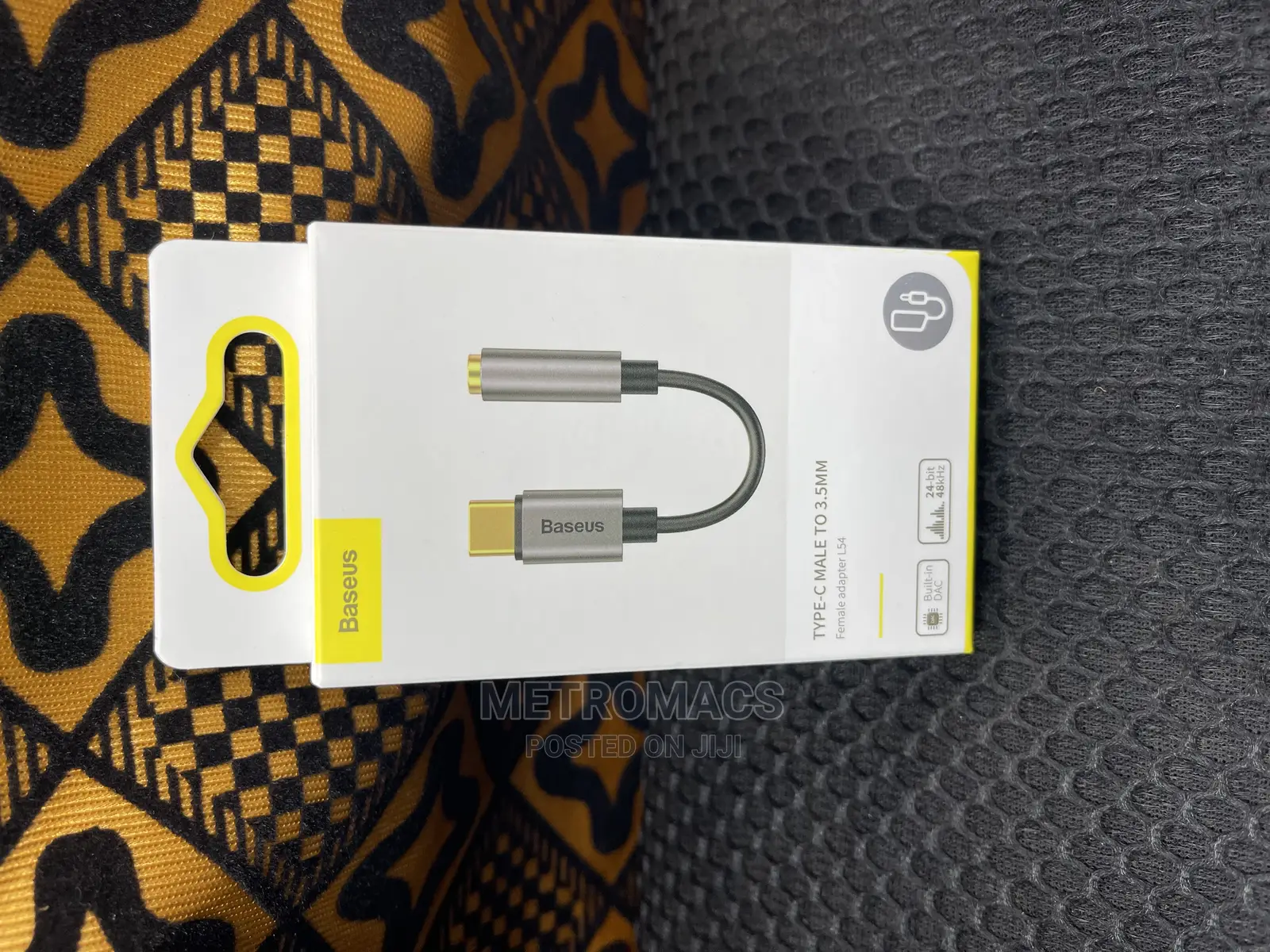 Baseus Lightning to USB-C Adapter Gold Coated