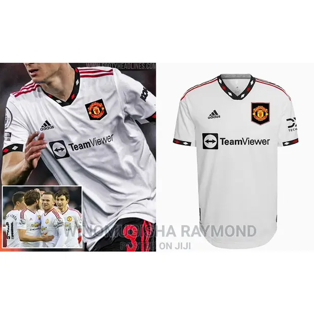 Footy Headlines Utd Away Kit 2021 Machester Utd 2022/23 Jersey
