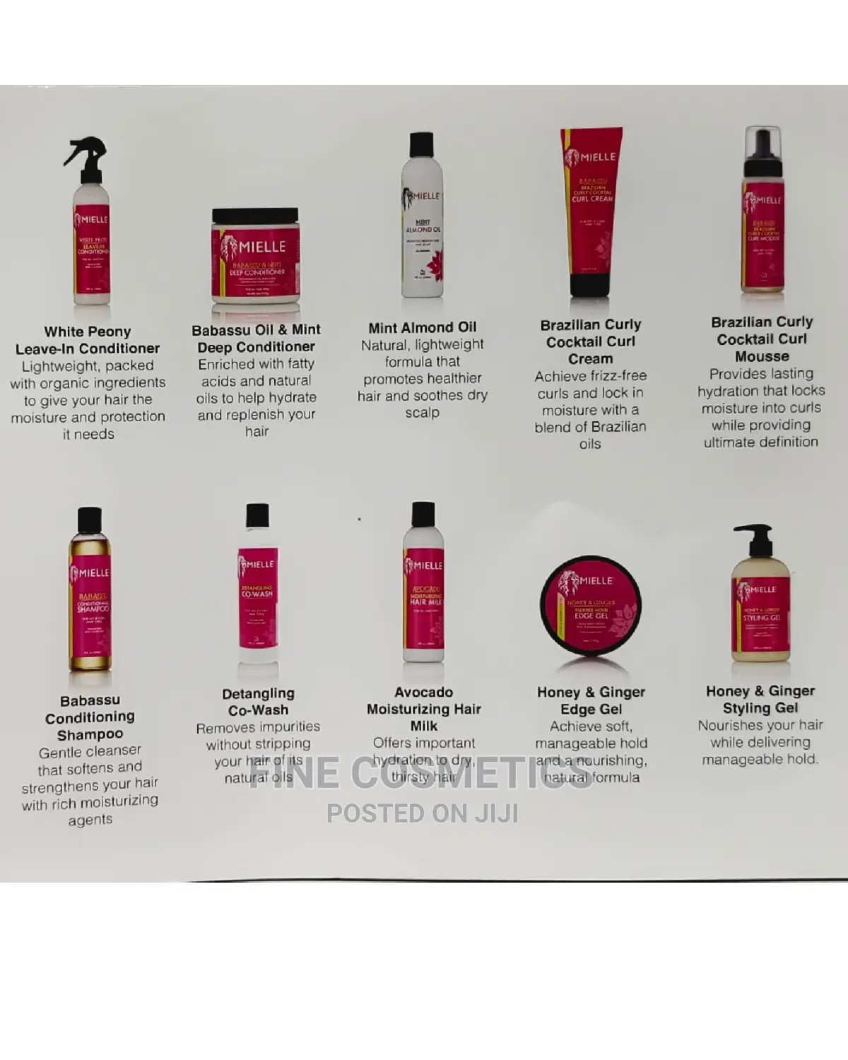 1pc Mielle Health And Beaty Hair Products And Skin Care