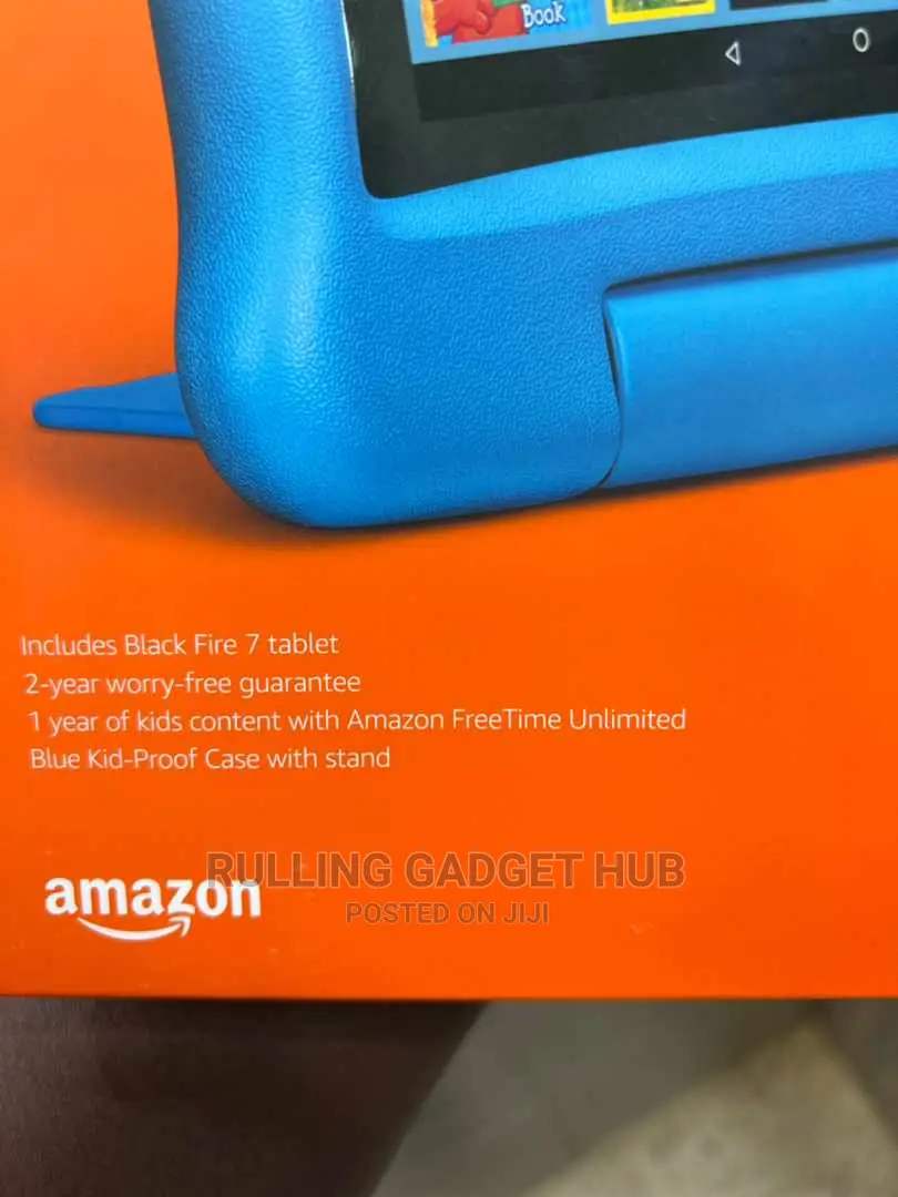 New Amazon Fire 7 Kids Edition 2019 16 GB Blue