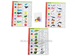 CREATIVES Educational Think and Match Icard Game Board
