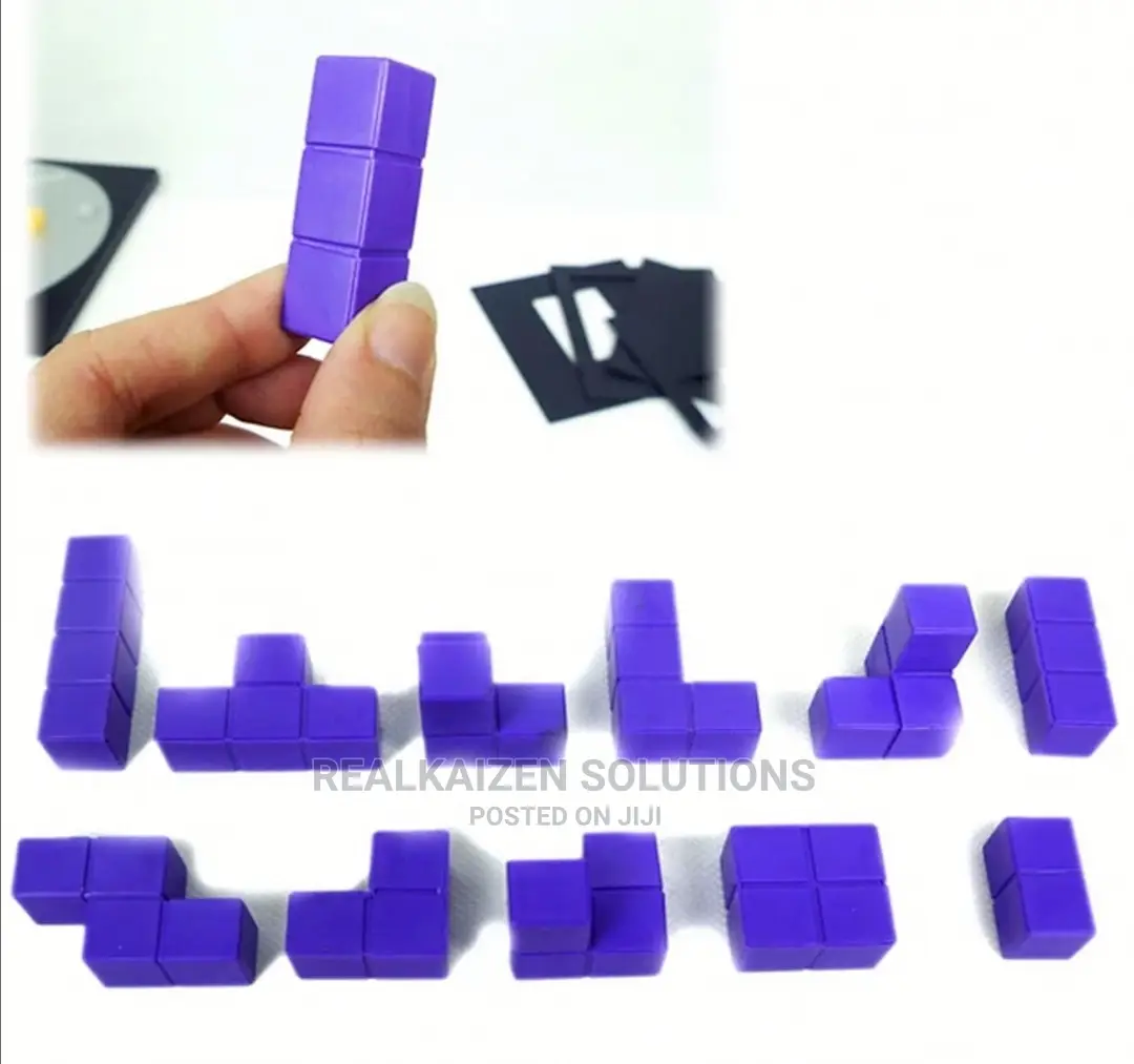 3D Bricks Puzzle Series For Both Children and Adult