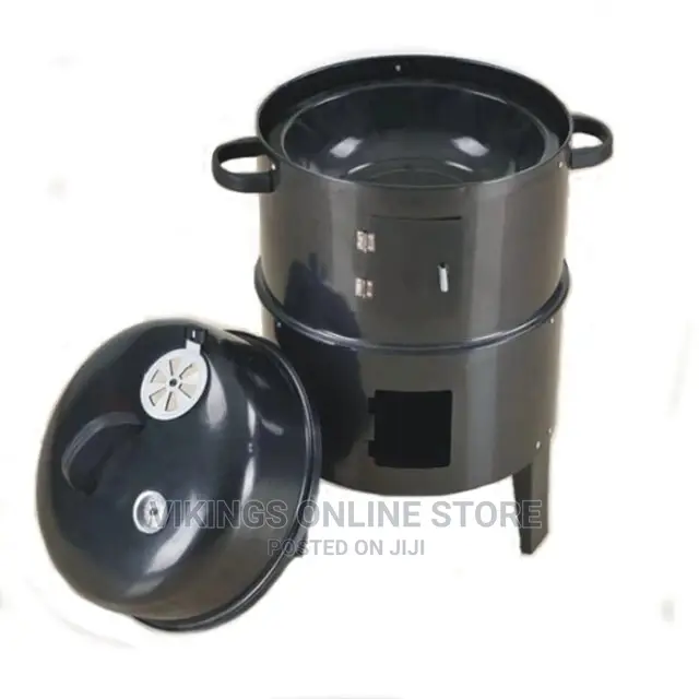 3 in 1 Multifunctional Steamer Smoker Bbq Grill