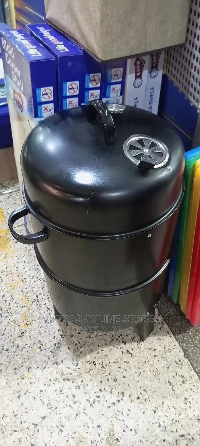 3 in 1 Multifunctional Steamer Smoker Bbq Grill