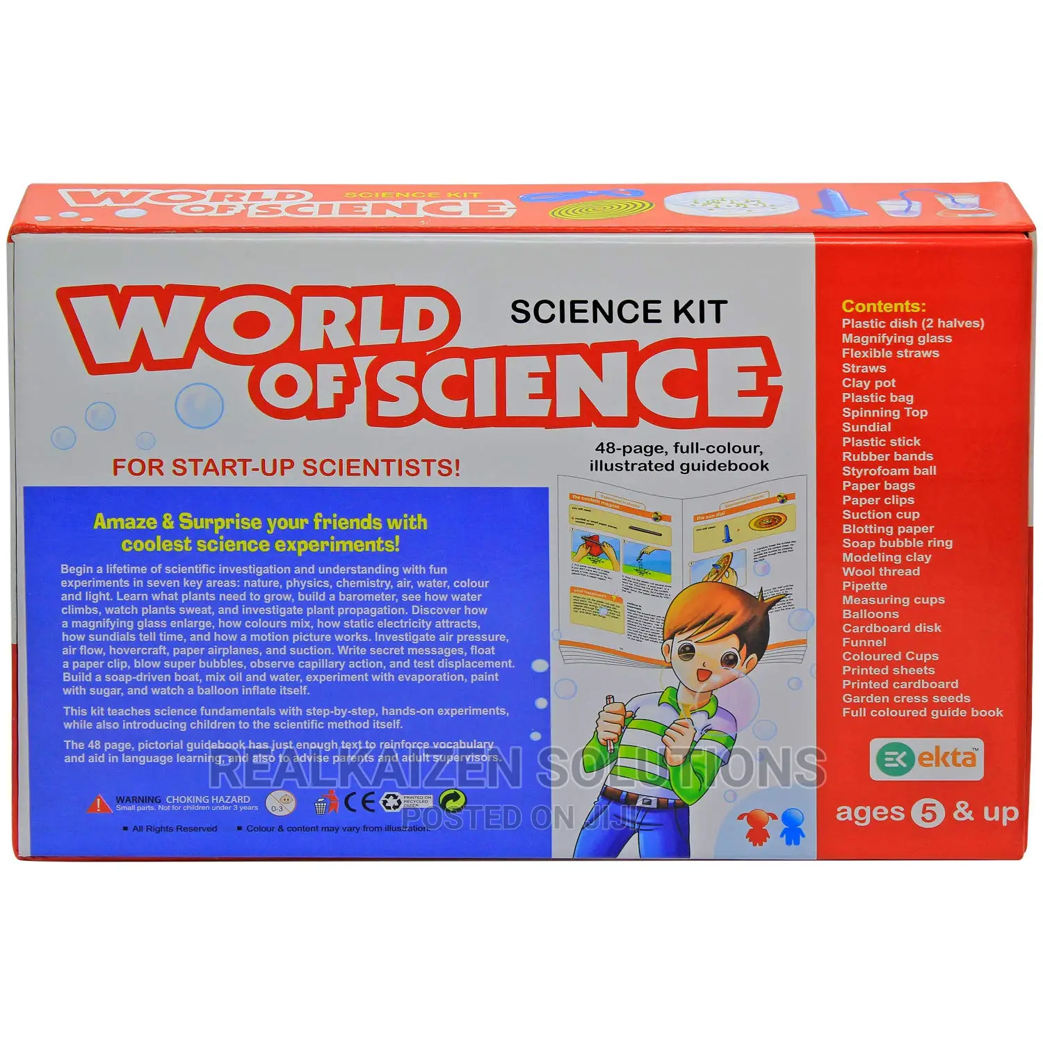 EKTA World of Science Kid Educational Board Game