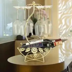 Wine Rack Plus Glass Holder