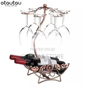 Wine Rack Plus Glass Holder