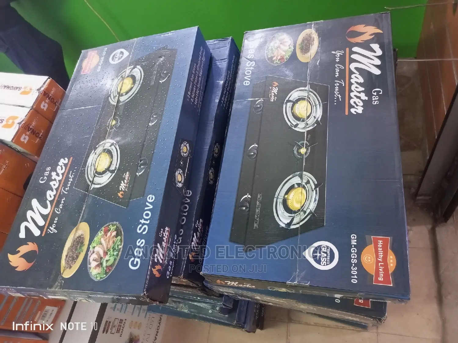 Three Burner Gas Stove Master