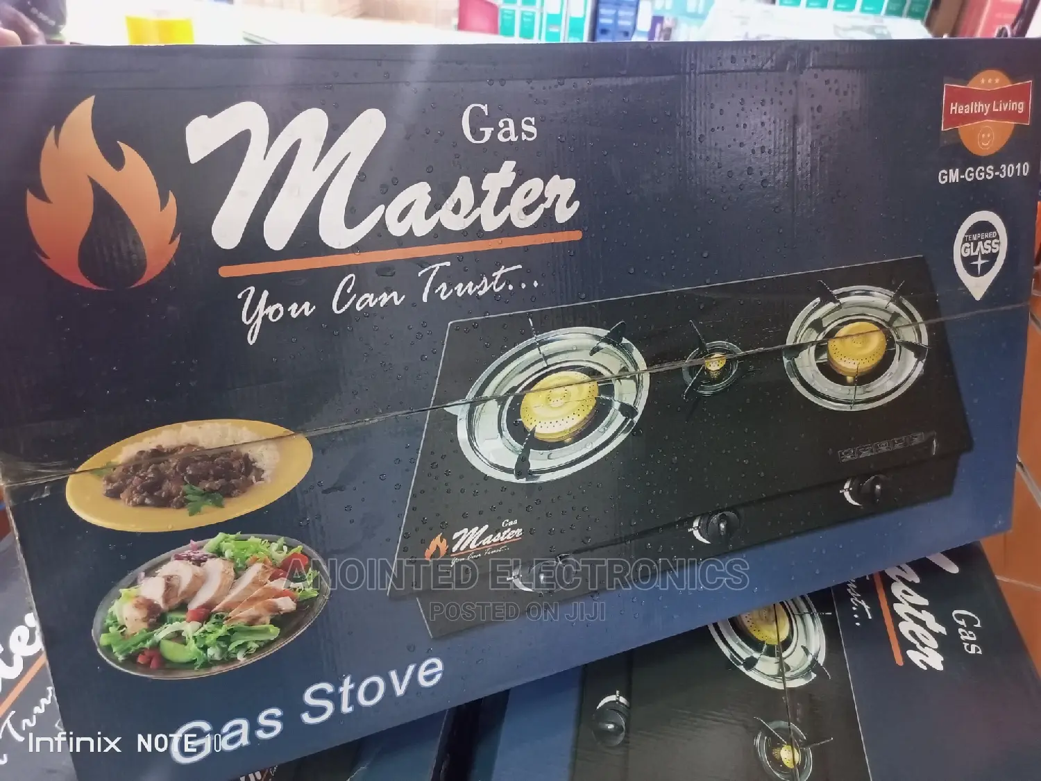 Three Burner Gas Stove Master