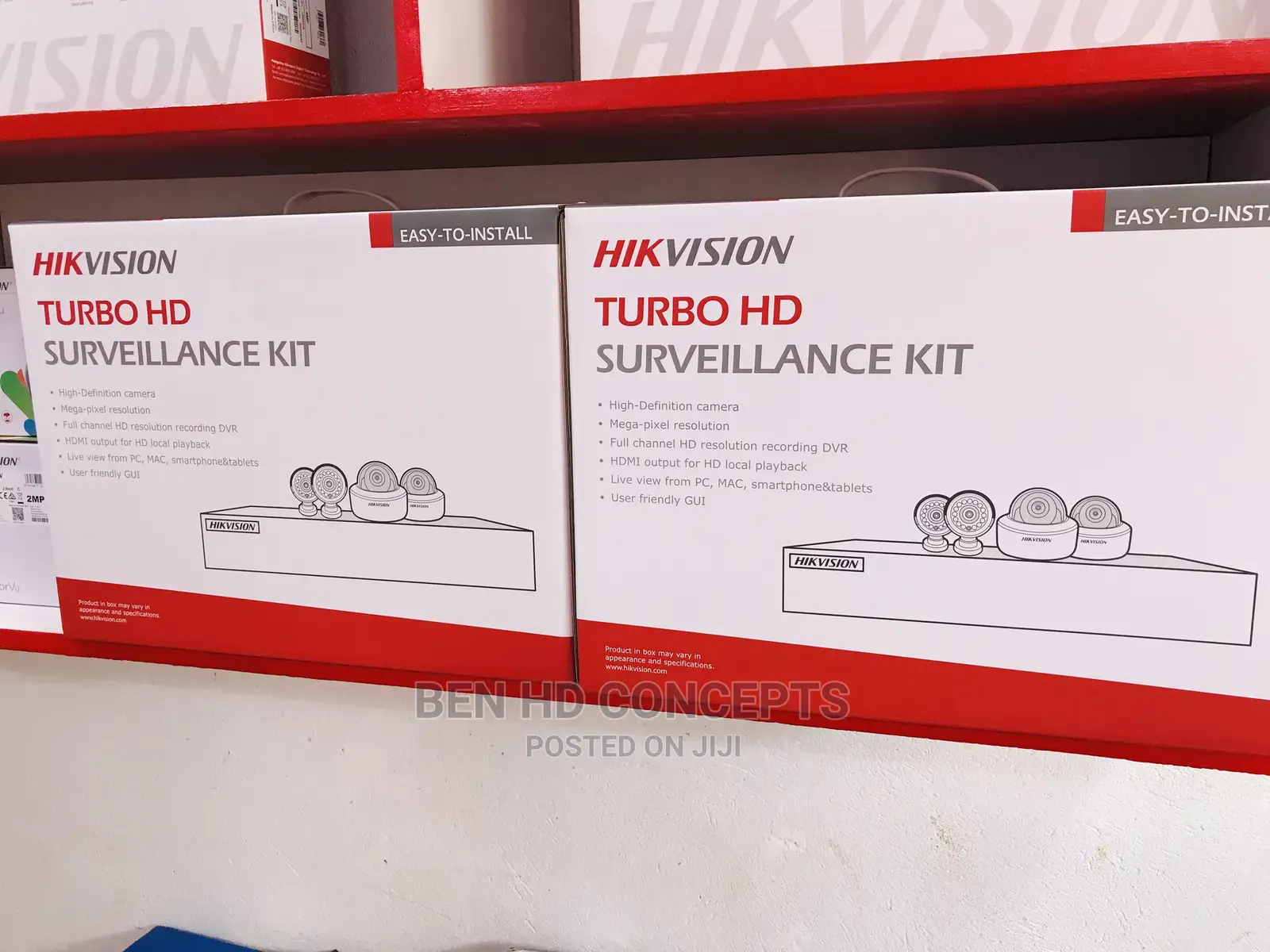 4 Channel CCTV Camera Package