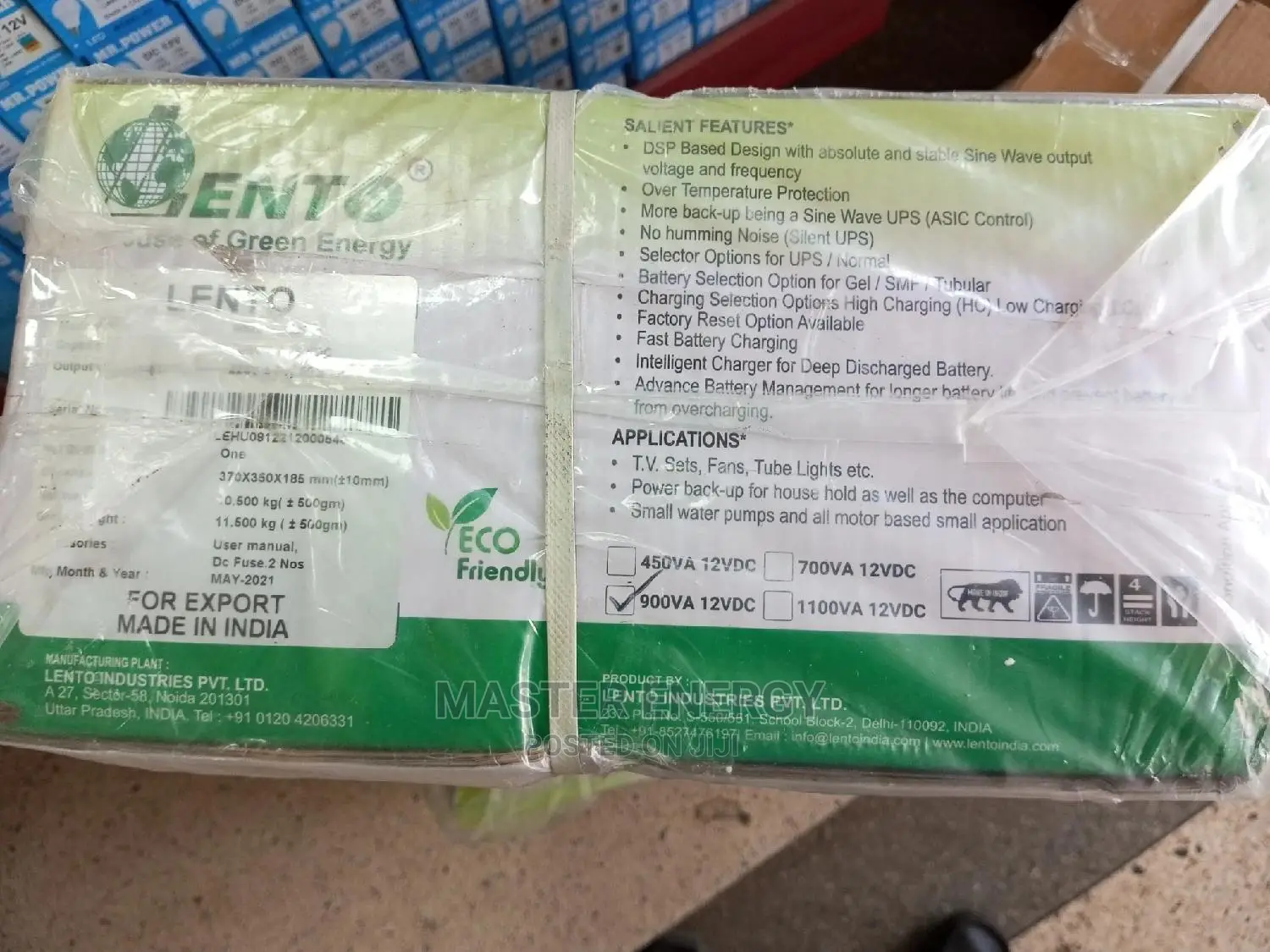 900va Battery Charging Inverter Lento