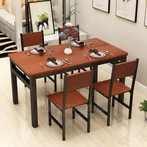 4seaters Wooden Restaurant Set