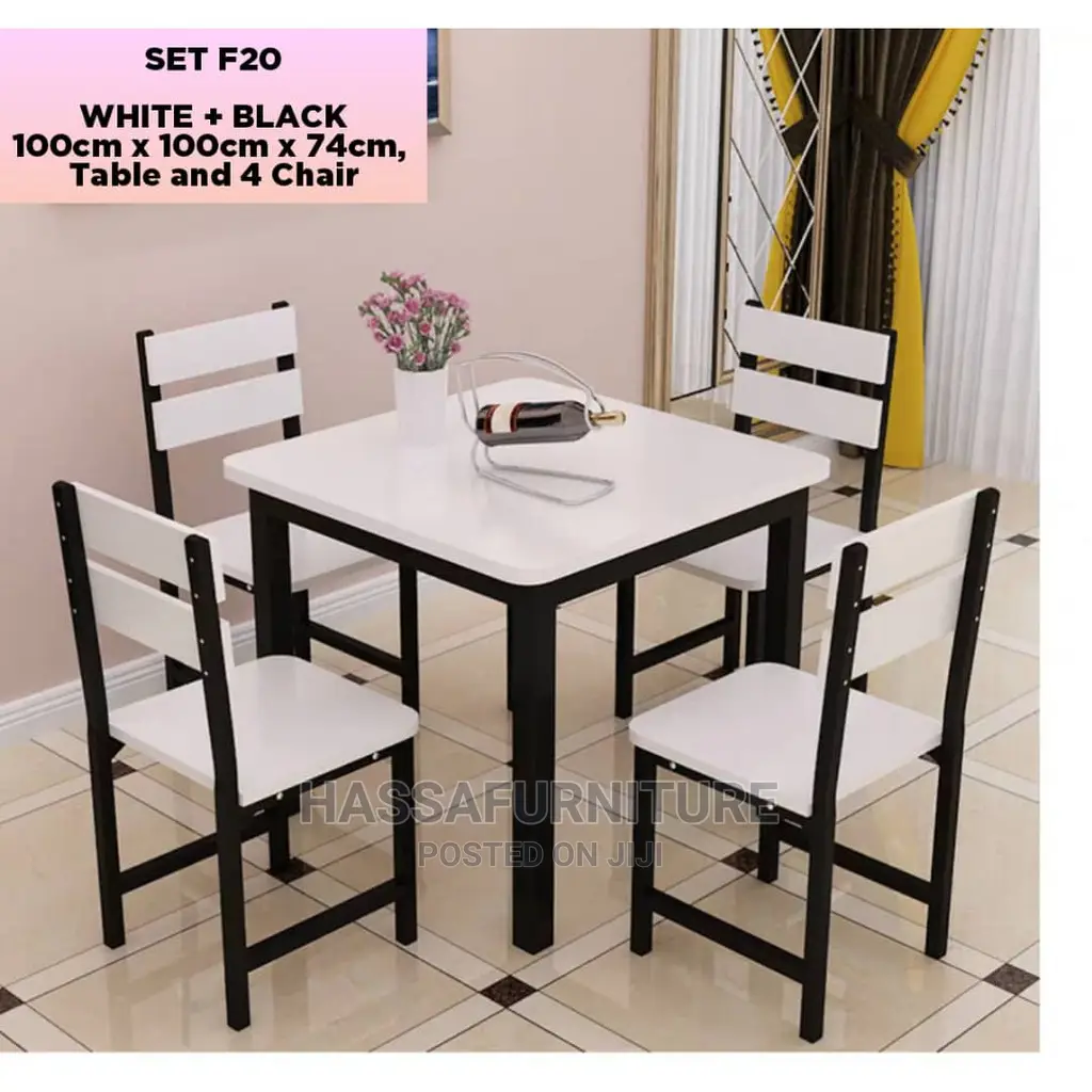 4seaters Wooden Restaurant Set