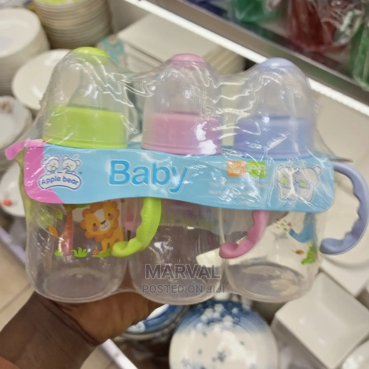 Baby Small Size Feeding Bottle Set With Handle