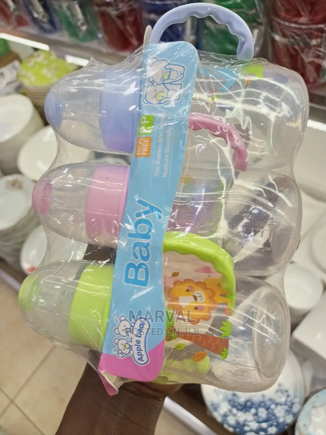Baby Small Size Feeding Bottle Set With Handle