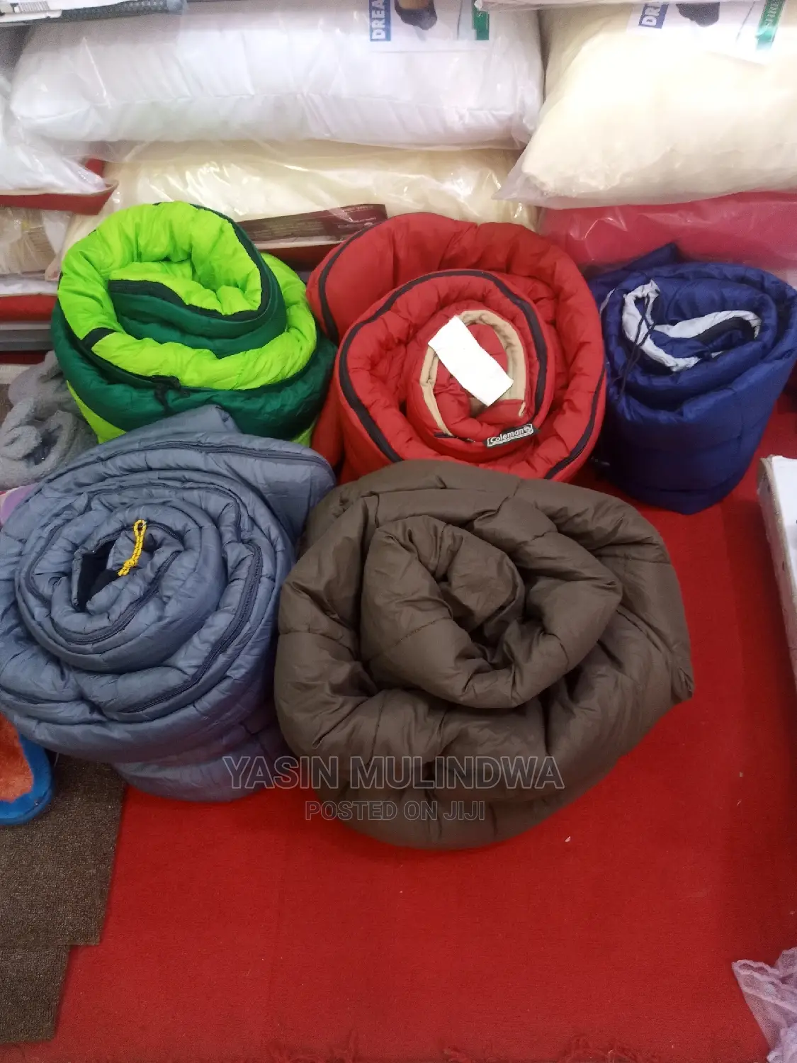 Sleeping Bags.