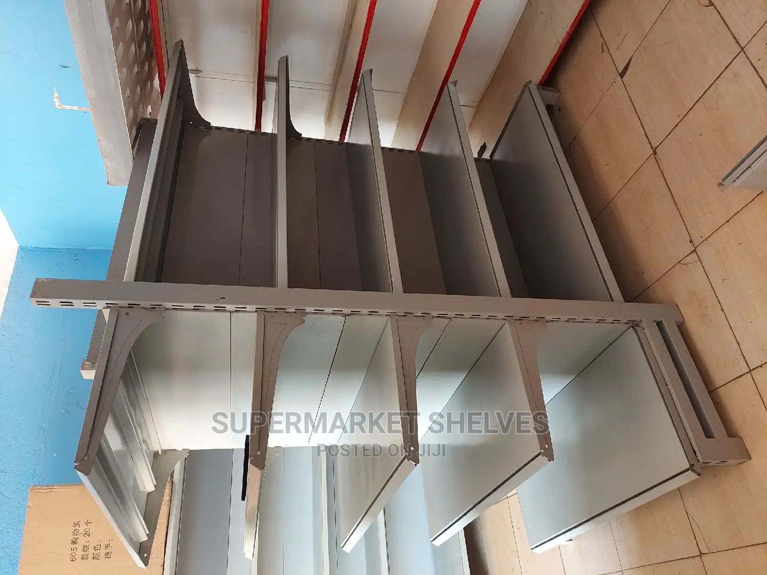 Supermarket Shelves Double on Sale at 1.2m