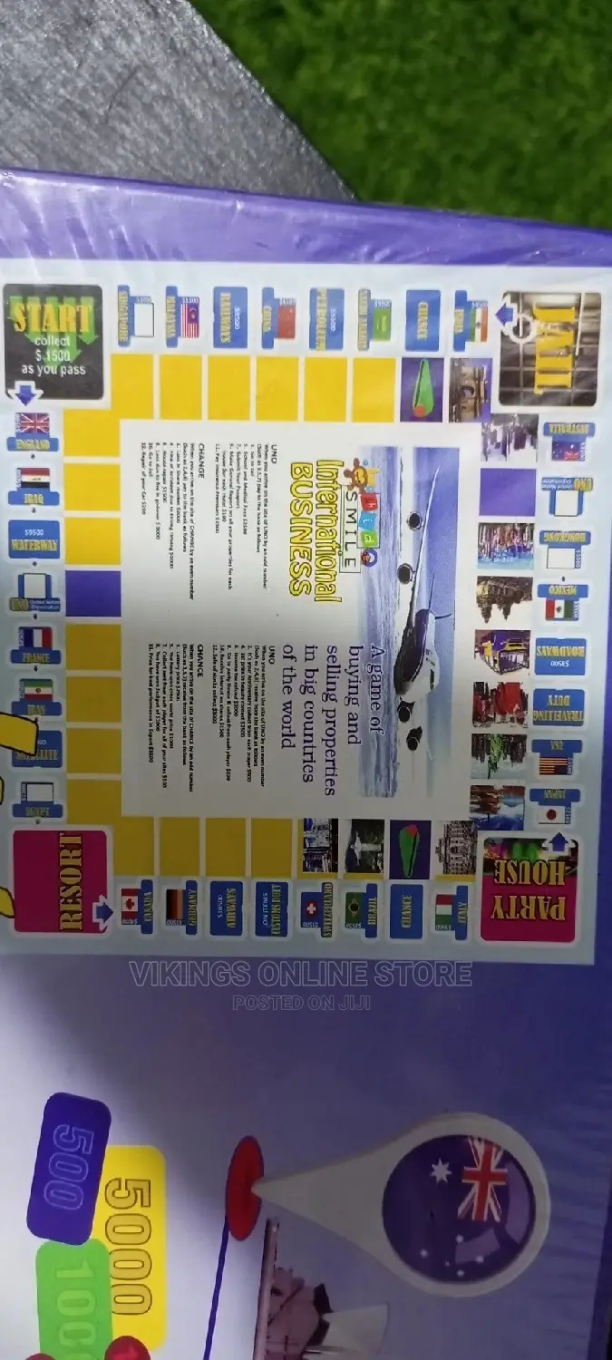International Bussiness Board Game.