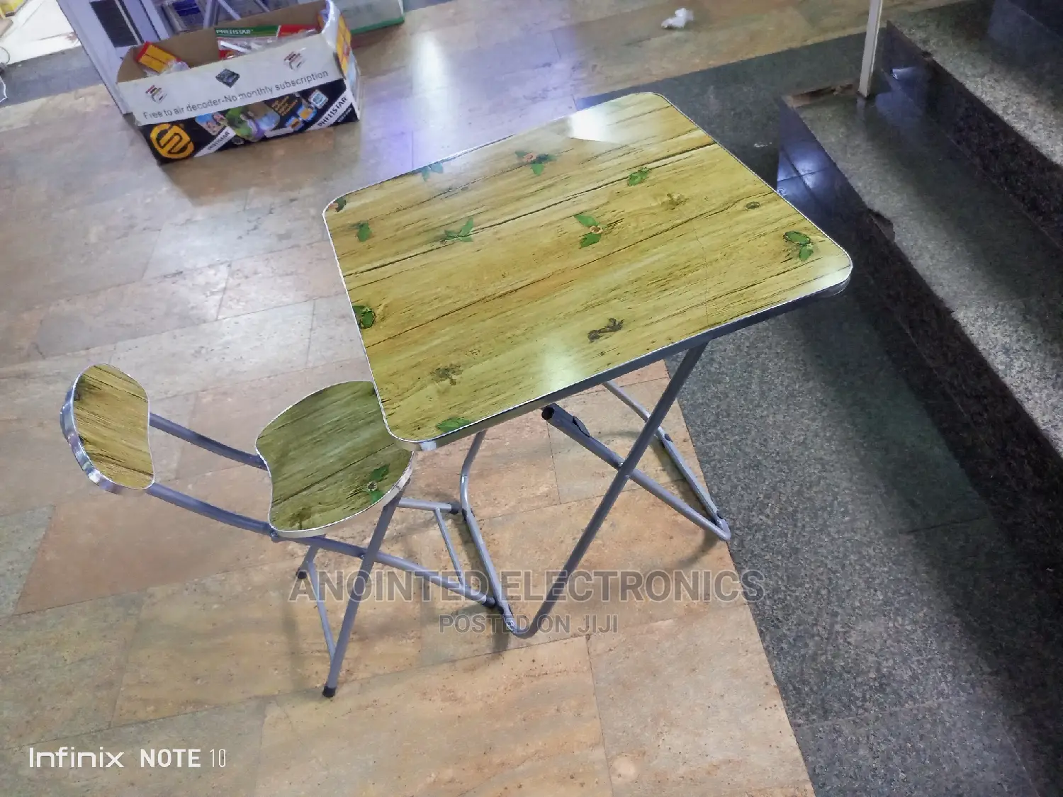 Table and Chair