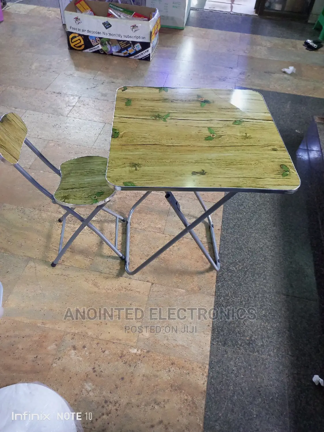 Table and Chair