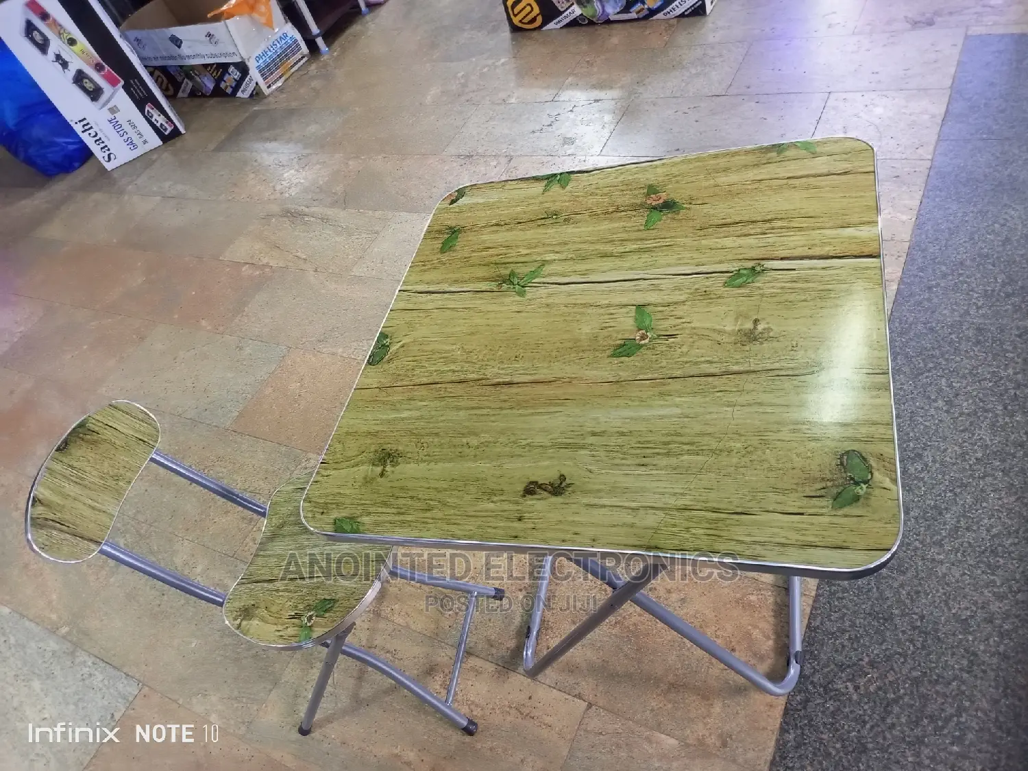 Foldable Table and Chair