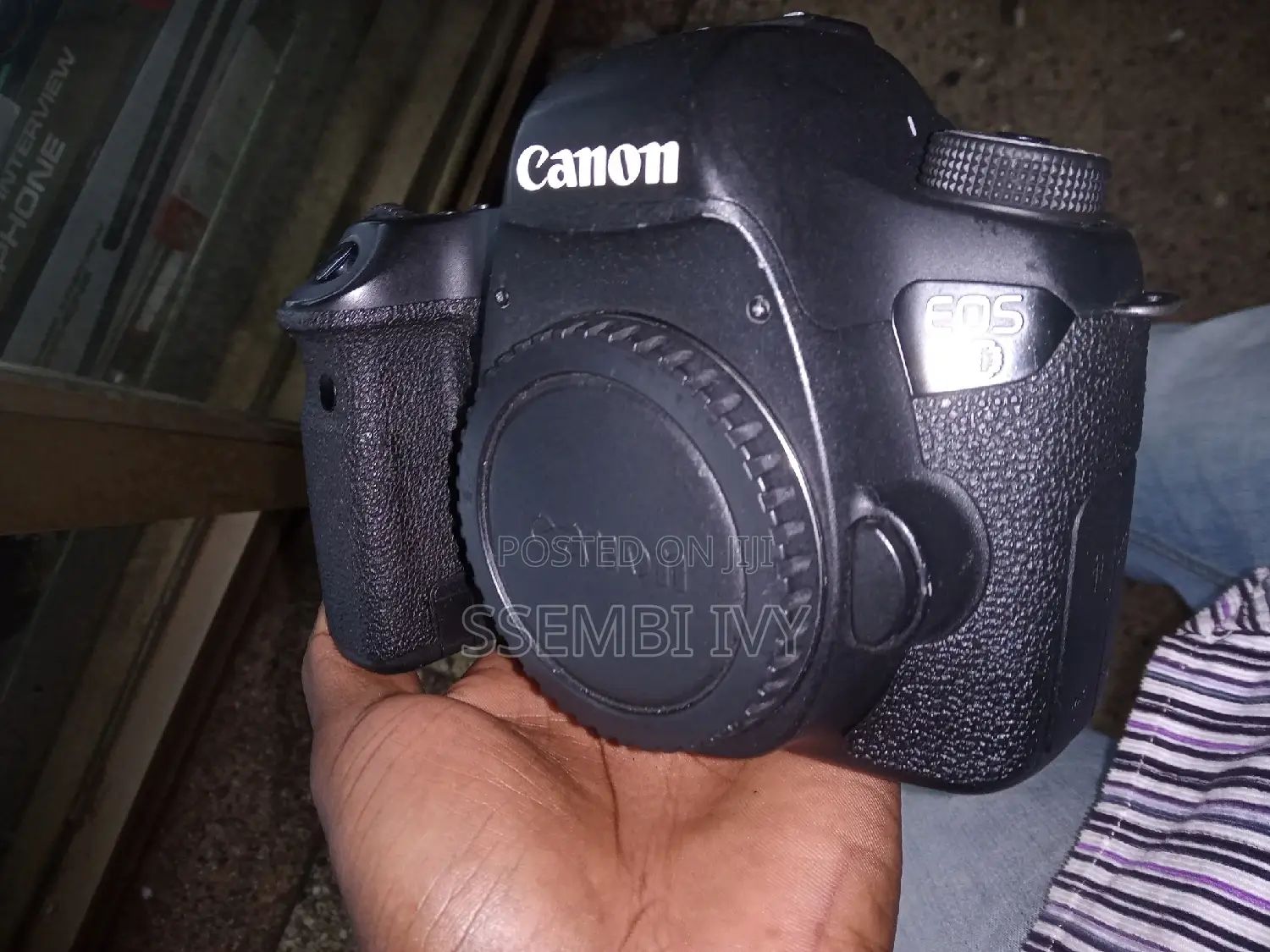 Canon: 6D Body Only.