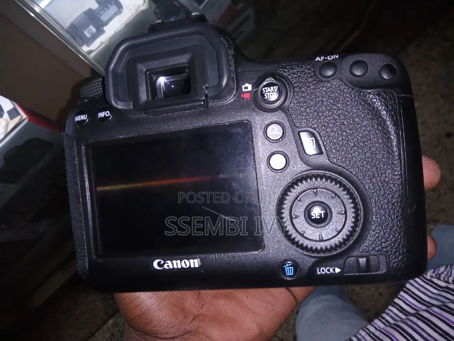 Canon: 6D Body Only.