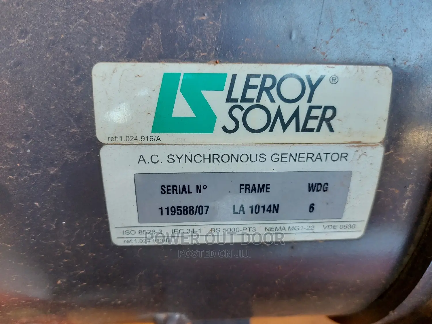 Liester Pieter 20 Kva DIESEL Generator