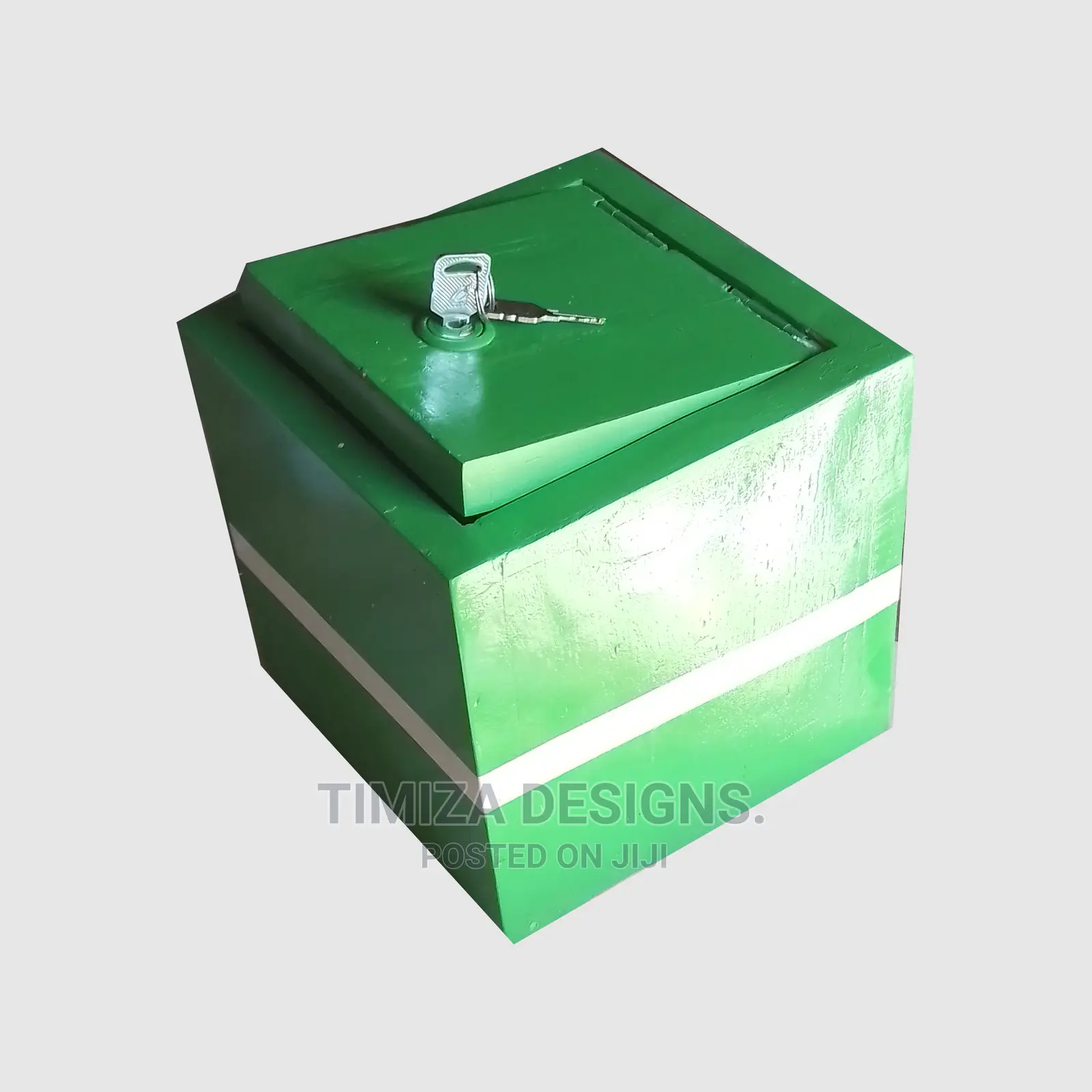 Strong Wooden Reusable Savings Box