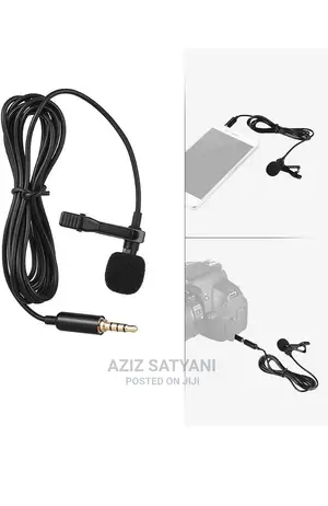 3.5AUX Lavaler Condsr Microphne For Avdo And Vdo Recording