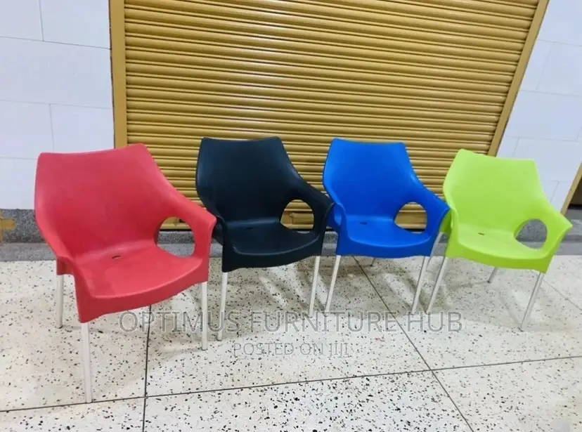 Nile Plastic Chairs (Steel Legs)