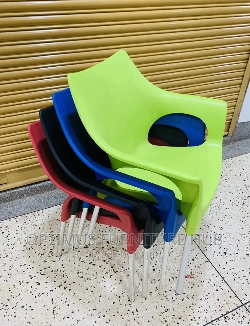Nile Plastic Chairs (Steel Legs)