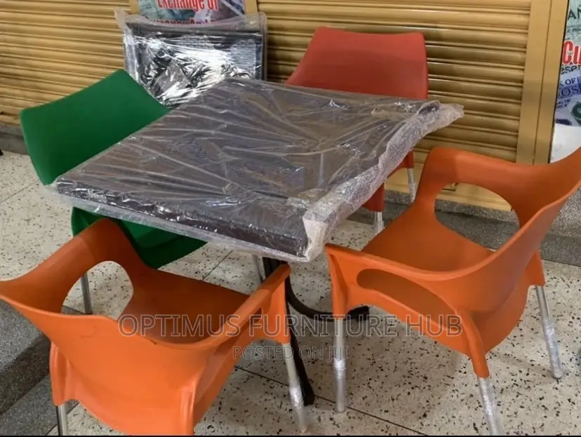 Nile Plastic Chairs (Steel Legs)