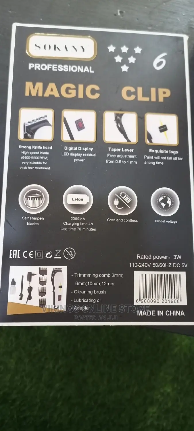 Sokany Professional Precision Clipper.