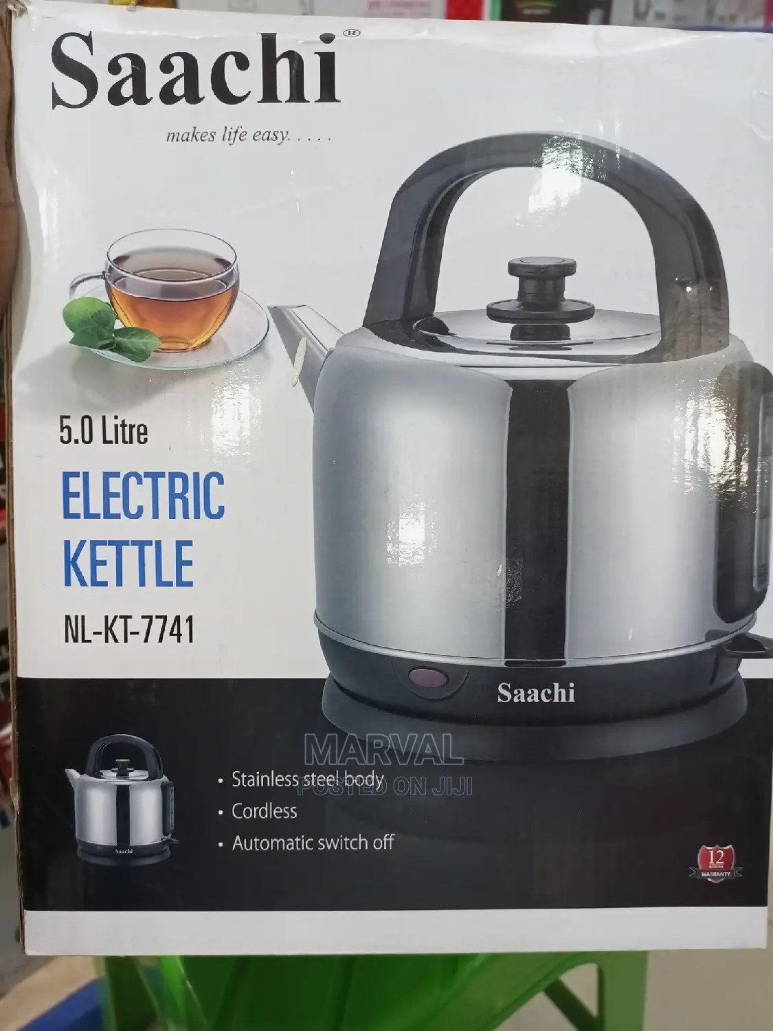 Saachi Seater Kettle
