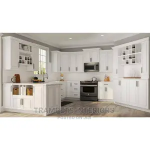 Takoradi White Kitchen Cabinets