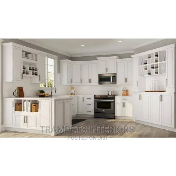 Takoradi White Kitchen Cabinets