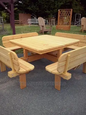 Wooden Vanished Bench